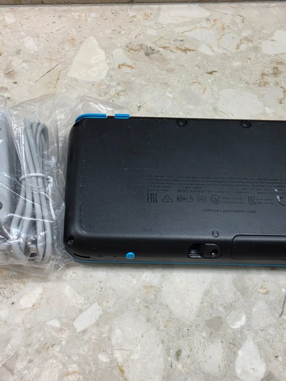 Japan Nintendo New 2DS XL Blue | Charger + 64GB SD Card Handheld Console System